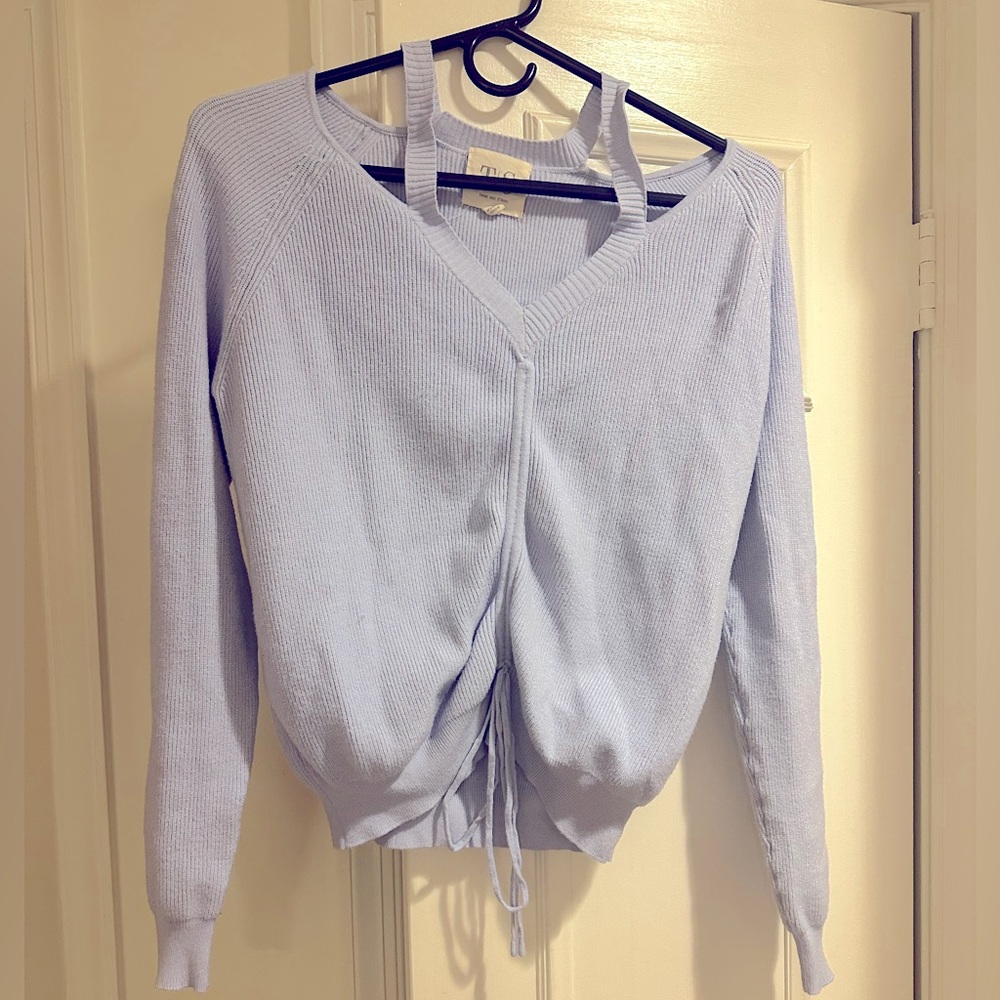 Vibrant Lavender Light Sweater